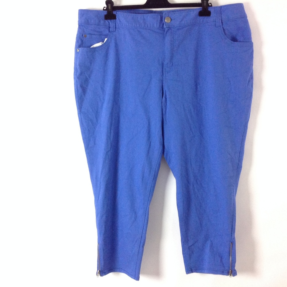 Lane Bryant Women's Ankle Pants Blue Size 26